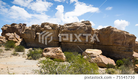 Geological formations in Ischigualasto Geological formations in Ischigualasto 75545730