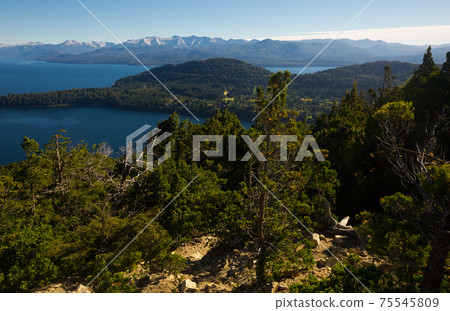 Lakes Nahuel Huapi and mountain Campanario 75545809