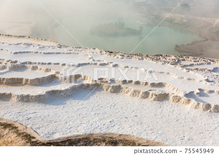 Travertine terraces at Pamukkale Travertine terraces at Pamukkale 75545949