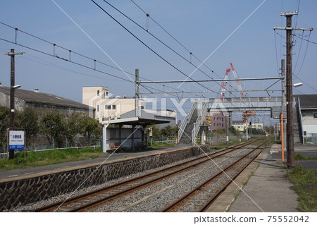 Scenery of "Onodako Station" that has existed since the opening of the JR Onoda Line Scenery of "Onodako Station" that has existed since the opening of the JR Onoda Line 75552042