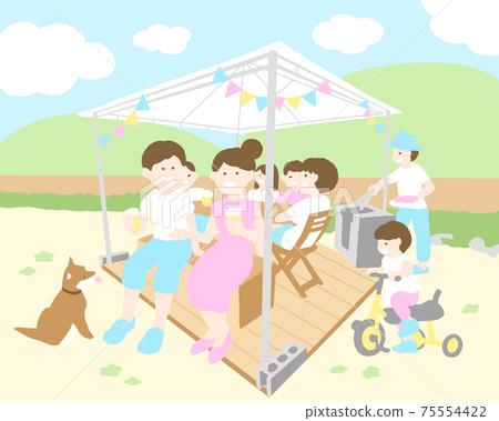 Enjoy BBQ with friends Enjoy BBQ with friends 75554422