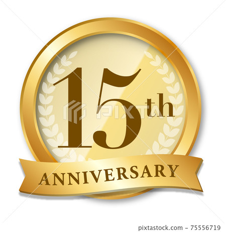 15週年紀念章 75556719