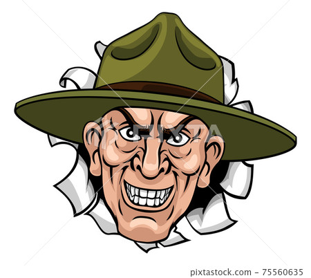 Army Bootcamp Drill Sergeant Soldier Ponting Army Bootcamp Drill Sergeant Soldier Ponting 75560635