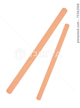 wooden handle isolated 75562008