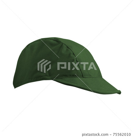 Khaki cap isolated on white Khaki cap isolated on white 75562010