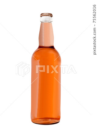 Beer Bottle Isolated On White Beer Bottle Isolated On White 75562016