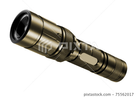 flashlight isolated on white background 75562017