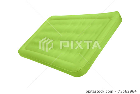 floating pool raft mattress isolated 75562964