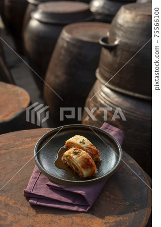 Korean traditional food kimchi 75566100