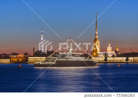 Peter-Pavel's Fortress in Saint-Petersburg - Russia 75566163