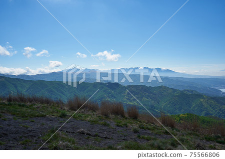 長野縣高博地高原的八岳 長野縣高博地高原的八岳 75566806