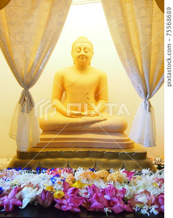 Kandy's Buddha Tooth Temple from a trip to Sri Lanka 75568689