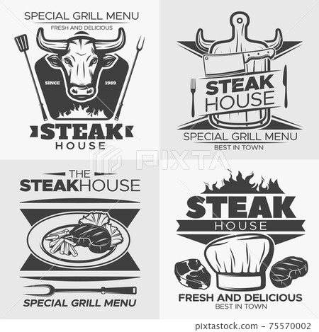 Steak Emblem Set 75570002