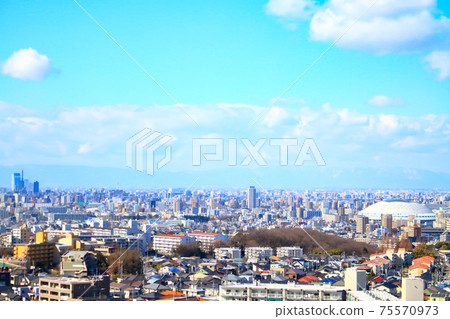 名古屋巨蛋，名古屋巨蛋及其周圍的風景 75570973