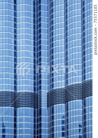 Burj Dubai - tallest building in the world, at 828 m. in Dubai, UAE. Day View from Downtown Dubai Burj Dubai - tallest building in the world, at 828 m. in Dubai, UAE. Day View from Downtown Dubai 75571185