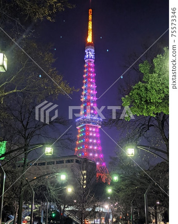 特別點亮東京鐵塔 特別點亮東京鐵塔 75573346