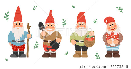 Garden gnomes collection Garden gnomes collection 75573846