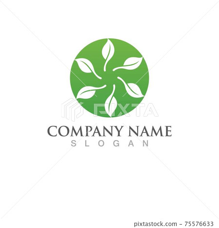 Logos of green Tree leaf ecology Logos of green Tree leaf ecology 75576633
