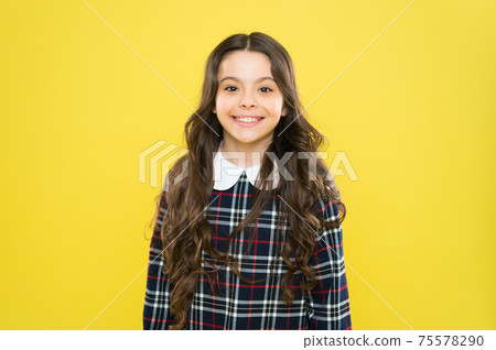 Hair like fire. back to school. small girl classy checkered  75578290