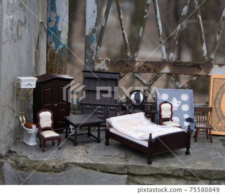 toy furniture at the flea market toy furniture at the flea market 75580849