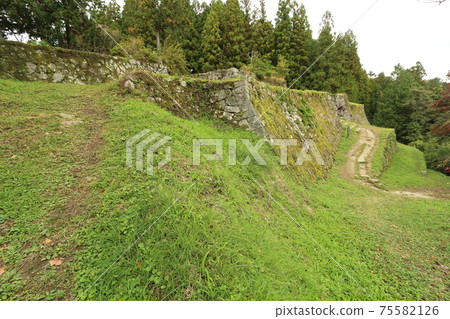 100座著名的日本城堡岩村城堡遺址東曲率 100座著名的日本城堡岩村城堡遺址東曲率 75582126