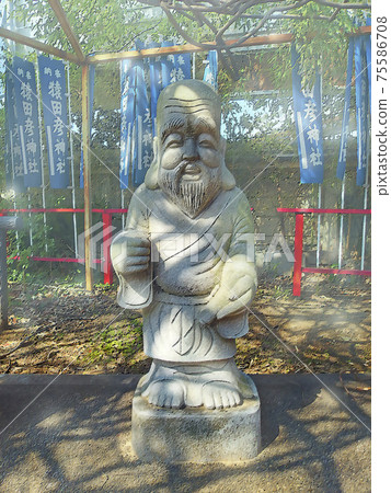 Fukurokuju Seven Lucky Gods [Vertical composition] 75586708