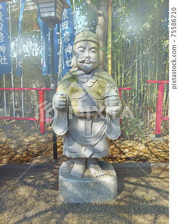 Bishamonten Seven Lucky Gods [Vertical composition] 75586710