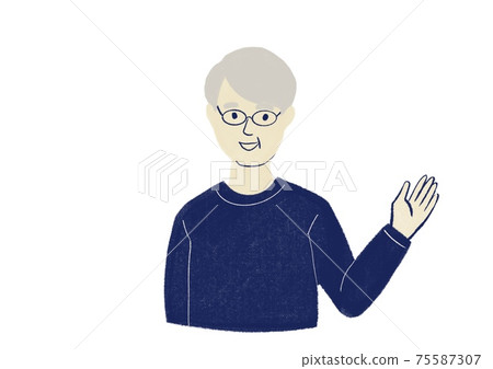 Male gesture Male gesture 75587307
