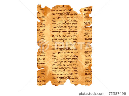 Vector illustrations of ancient documents such... - Stock Illustration ...