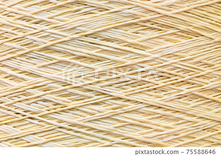 Industrial many small plastic line, close-up texture and background 75588646