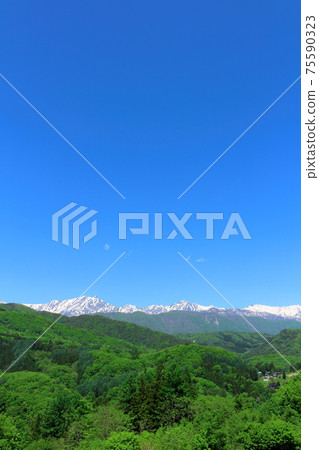Beautiful Northern Alps Part 2103: Spring Northern Alps Part 2103 75590323