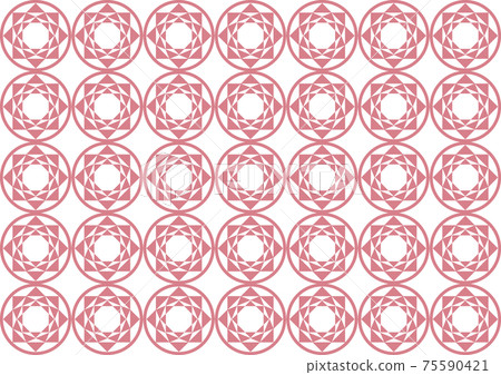 花卉圖案背景素材 75590421