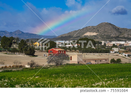 Beautiful landscape in Calasparra, Murcia region in Spain Beautiful landscape in Calasparra, Murcia region in Spain 75591084