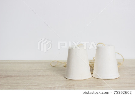 Minimal creative background for communication and connection concept. Minimal creative background for communication and connection concept. 75592602