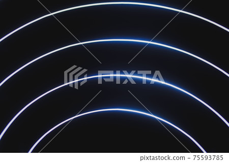 futuristic lighting on the ceiling 75593785