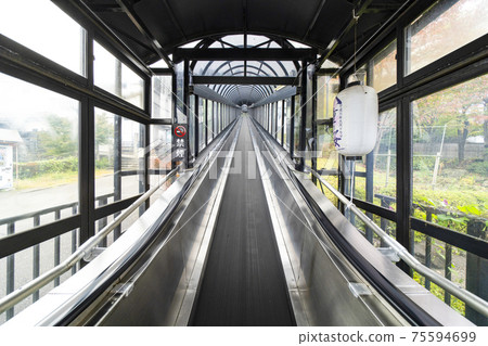 Slope conveyor to Mt. Iimori (Aizuwakamatsu City) 75594699
