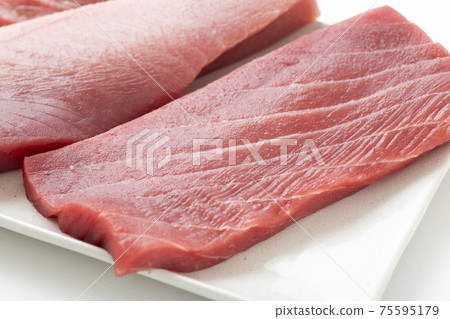 藍鰭金槍魚的生魚片，瘦肉圍欄 75595179