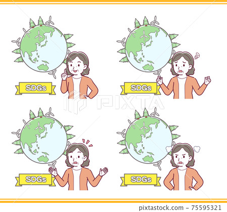 Illustration of SDGs 75595321