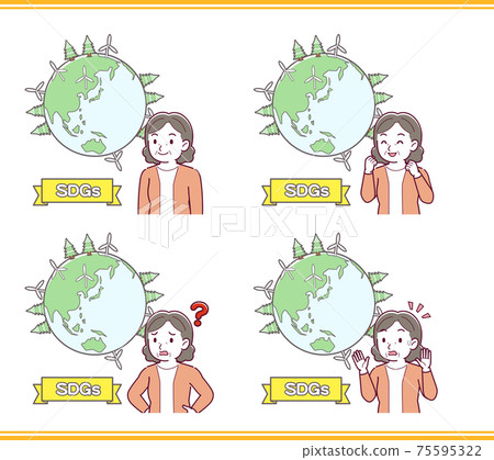 Illustration of SDGs 75595322
