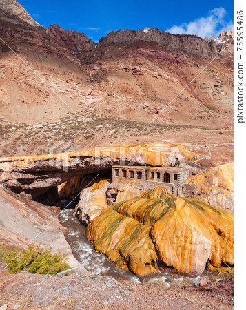Inca's Bridge near Mendoza 75595486