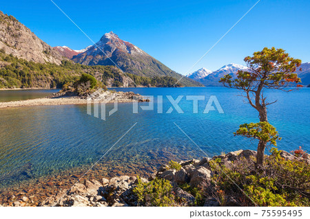 Bariloche landscape in Argentina Bariloche landscape in Argentina 75595495