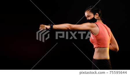 concept Woman Can Do Sport 6 packs concept Woman Can Do Sport 6 packs 75595644