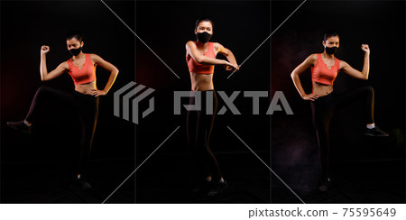 concept Woman Can Do Sport 6 packs concept Woman Can Do Sport 6 packs 75595649