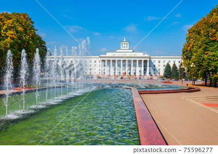 Fountains and Government House Administration, Nalchik 75596277