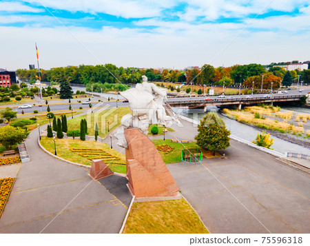 Soviet commander Issa Pliyev monument, Vladikavkaz Soviet commander Issa Pliyev monument, Vladikavkaz 75596318