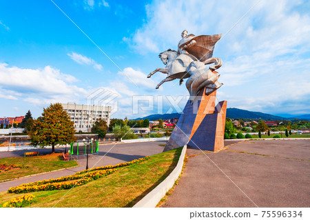 Soviet commander Issa Pliyev monument, Vladikavkaz Soviet commander Issa Pliyev monument, Vladikavkaz 75596334