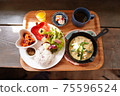 Chicken soft cream boiled restaurant Western food lunch cafe 75596524