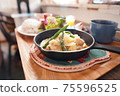 Chicken soft cream boiled restaurant Western food lunch cafe 75596525