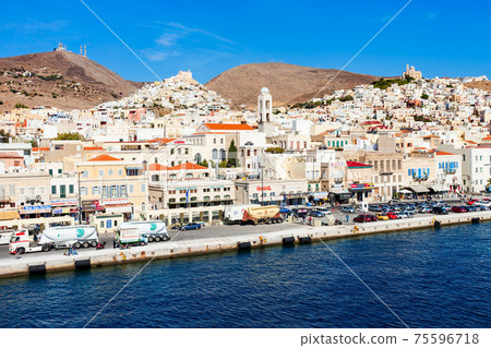 Syros island in Greece Syros island in Greece 75596718