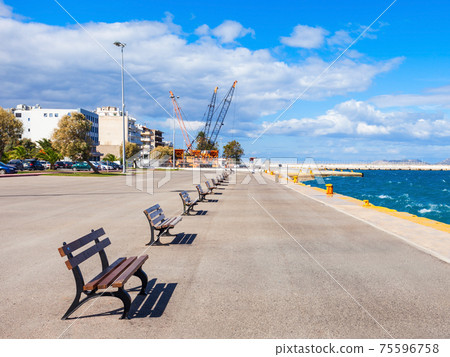 Corinth seafront in Greece Corinth seafront in Greece 75596758